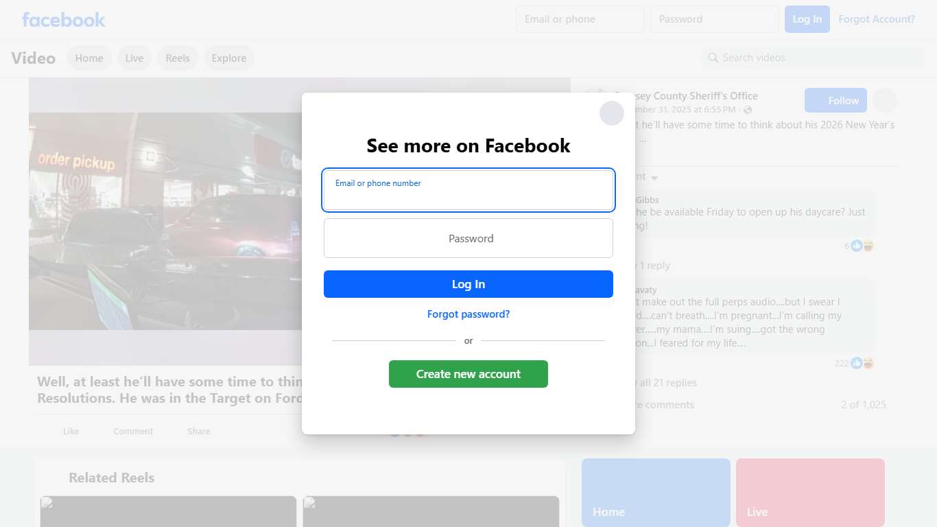 Well, at least he’ll have some time to think about his 2026 New Year’s Resolutions. He was in the Target on Ford Parkway in St. Paul at about 9:15 last night – running from their security team. That’s about when our deputies found the stolen BMW 335 parked outside the Target. It was stolen in Bloomington a day earlier. Deputy McManus and Sgt. Suchy had it boxed in. But he was desperate to get away, apparently, and turned the key, pressed the gas and bashed his way past two squads. Then he drove 